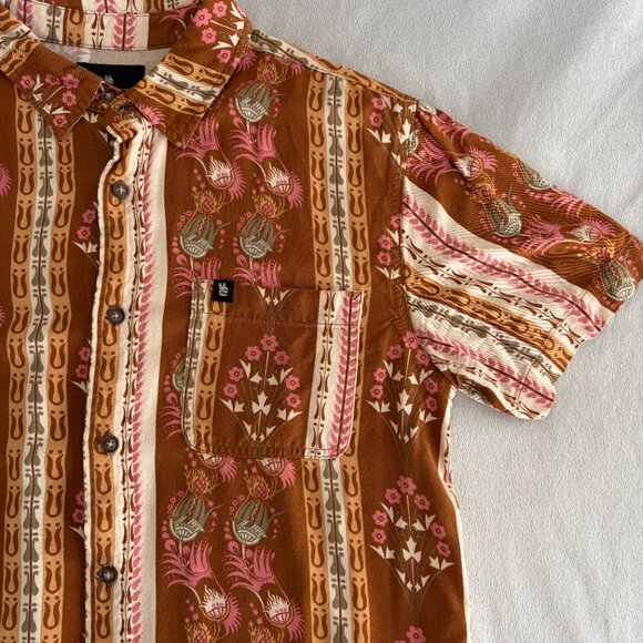 Groovy Junk Food short sleeve button down - Picture 2 of 5